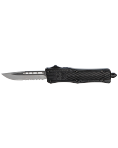 Cobra Tec CTK-1 Small Drop Point OTF Knife Black Handle
