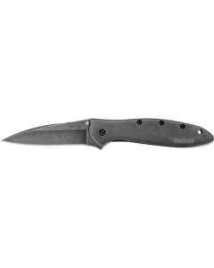 Kershaw Leek Blackwash 3" Blade Slim EDC Pocket Knife
