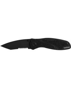Kershaw Blur Tanto Knife Part Serrated SpeedSafe Black Handle