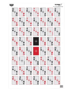 Birchwood Casey Playing Cards Target (100 Pack)