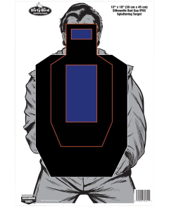 Birchwood Casey Dirty Bird IPSC Targets (100 Pack)