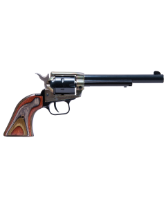 Heritage Rough Rider Small Bore 22 LR 6.5" Camo Laminate/Case Hardened/Black