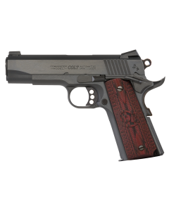 Colt 1911 Combat Commander 9mm 4.25" 9+1 Pistol (Black Cherry Grips)