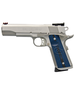 Colt 1911 Gold Cup Trophy 45 ACP 8+1 FOF Blue/Stainless