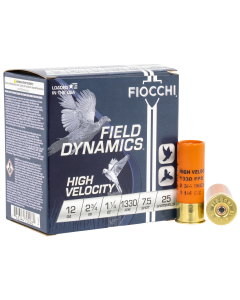Fiocchi Field Dynamics 12 Gauge 2.75 1 1/4 oz 7.5 Shot 12HV75 (Box)