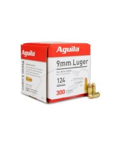 Aguila 9mm 124 Gr FMJ Bulk Pack