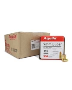 Aguila 9mm 124 Gr FMJ Bulk Pack (Case)