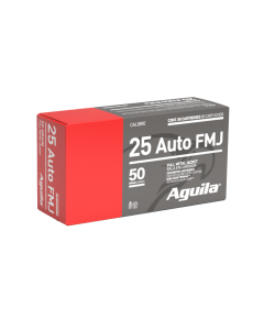 Aguila 25 Auto 50 Grain FMJ (Box)