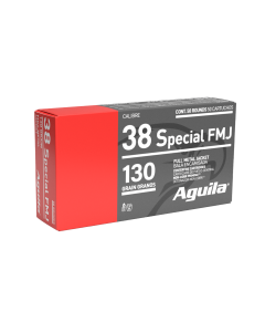 Aguila 38 Special 130 Grain FMJ (Box)