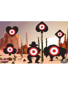 Birchwood Casey Dirty Bird Aces High Target 12"x18" 6pk