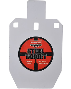 Birchwood Casey Steel Black/Red/White Silhouette Target