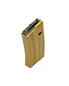 CPD Duramag Speed 223/5.56/300 Blackout AR-15 Magazine - 20 Round (Desert Gold Aluminum)