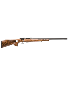 Savage 25 204 Ruger Bolt 24" 4+1 Black Brown Brown