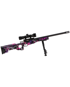 Crickett Precision 22 LR Bolt 16.12" 1rd Camo Youth