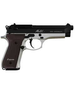 Derya Melik 9mm 4.90" 15+1 Silver/Walnut