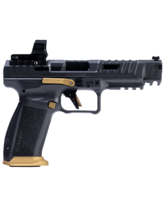 Sfx Rival Gray w/Gold Accents 9mm 5" 18+1
