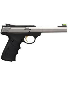 Browning Buck Mark Camper 22 LR 5.50" 10+1 Black Grip SS Slide