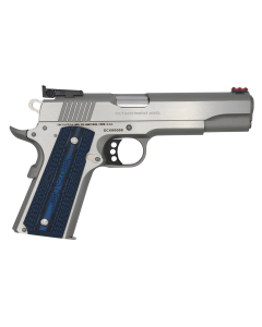 Colt Gold Cup 9mm Luger 5" 8+1 Stainless Steel Stainless Steel