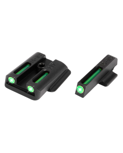 TruGlo TFO Green Tritium Fiber Optic Sights for Ruger LC9/9S/380