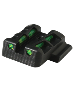 HiViz LiteWave Rear Sight Green Fiber Optic for SW MP Shield