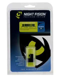 Night Fision Suppressor Height Sight Set Glock 17/19 White