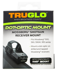 TruGlo Shotgun Receiver Mount Black Mossberg RMR