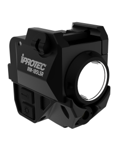 iProtec RM185LSR Black Rail-Mount Light Red Laser 185 Lumen
