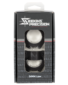 Seekins Precision 34mm Scope Rings Anodized 7075-T6 Aluminum