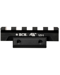 Bravo A/T Optic Riser 525-5 Aircraft Aluminum Picatinny Mount
