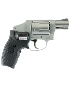 Smith & Wesson 642 Airweight 38 Special Black Crimson Trace Lasergrip Grip Stainless