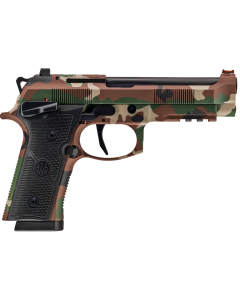 Beretta® - SPEC0731A18 - 92XI Combat BDU 9mm Luger 18+1 4.7" Semi-Auto Battle Dress Uniform Pistol
