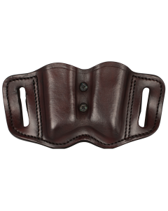 1791 Gunleather Signature Brown Leather Double Mag Holder
