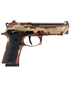 Beretta® - SPEC0730A15 - 92XI Combat Chocolate Chip 9mm Luger 15+1 4.7" Semi-Auto Camo Pistol