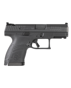 CZ P-10 S 9mm Luger 3.50" 10+1 Black Steel Slide