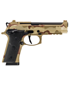 Beretta® - SPEC0732A18 - 92XI Combat DCU 9mm Luger 18+1 4.7" Semi-Auto Desert Combat Uniform Pistol