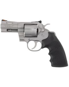 Colt Python 357 Magnum 3" Stainless Steel with Hogue Grips and Bead Sight