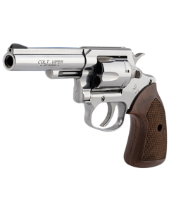 Colt Viper 357 Magnum 4.25" Stainless Steel with Walnut Grips