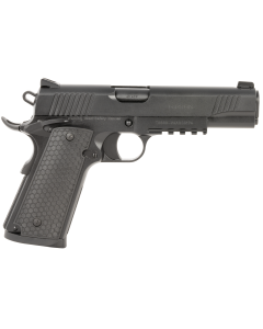 GiRSAN MC1911 S 45 ACP 5" 8+1 Black SAO Ambidextrous Safety