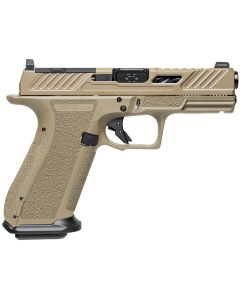 Shadow Systems XR920 Elite FDE 9MM Optic Cut Unthreaded Black Barrel