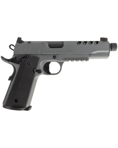 Tisas 1911 9mm 5" 8+1 Gray Cerakote Black Grips