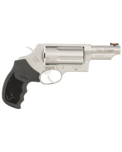 Taurus Judge FS 5-Shot 45/410 Revolver Stainless Steel 2.5" 3" Rubber Grip