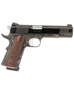 Tyler Gunworks Custom 1911 45 ACP 5" 7+1 Walnut Grips Color Case