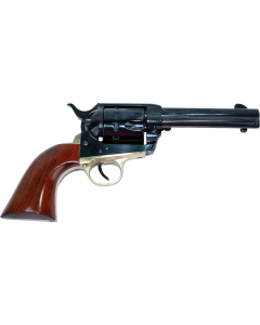 Cimarron Pistolero 22LR 4.75" 10-Shot Blued Brass Revolver