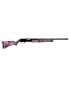 Stevens 320 Field Youth 20GA 22 Inch VR Blued Muddy Girl Camo Shotgun