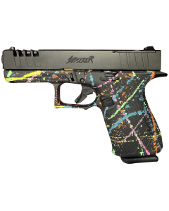 Great Lakes Firearms Striker 9mm 4" 15+1 Splatter Cerakote