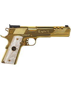 Iver Johnson Golden Eagle 10mm 6" 8+1 24K Gold Plated