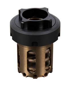 SilencerCo Charlie Piston Mount for Omega 36M Black Steel