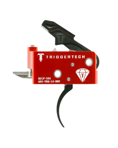 TriggerTech Diamond Two-Stage Black AR15 Trigger 1.5-4 lbs