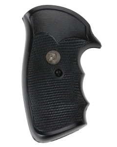 Pachmayr Black Checkered Rubber Gripper Grip for SW KL Frame