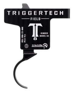 TriggerTech Field Curved Trigger for Kimber M84 Black PVD Finish